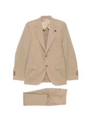 Giorgio Armani ヘリンボーン ダブルスーツ | グレー | FARFETCH JP