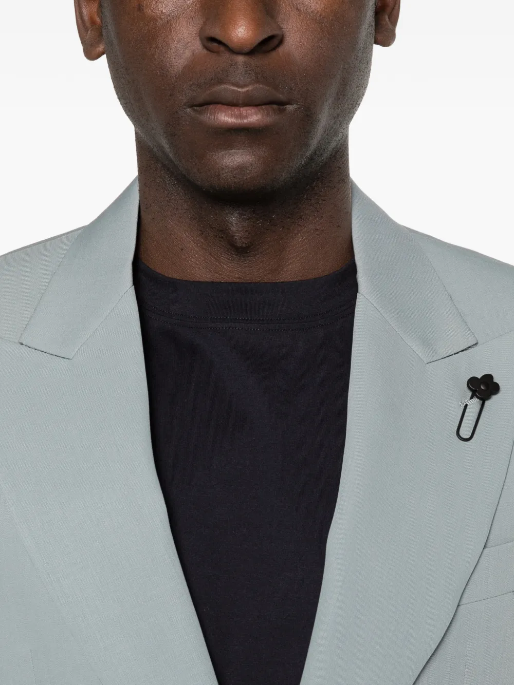 Lardini ピークドラペル ジャケット | ブルー | FARFETCH JP