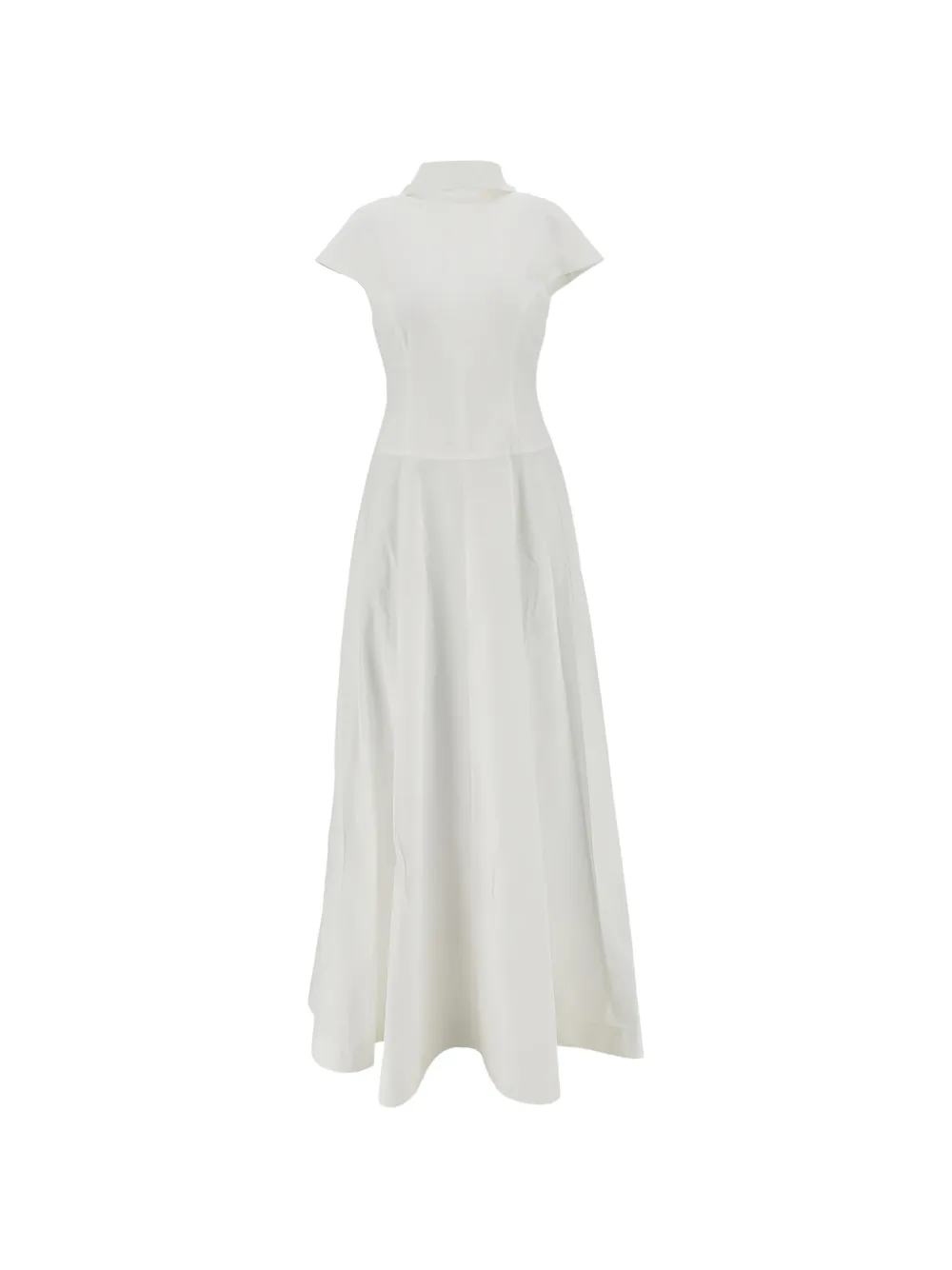 ARMARIUM high-neck maxi dress - Weiß