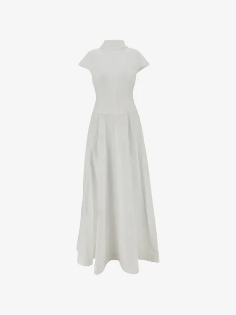 ARMARIUM high-neck maxi dress