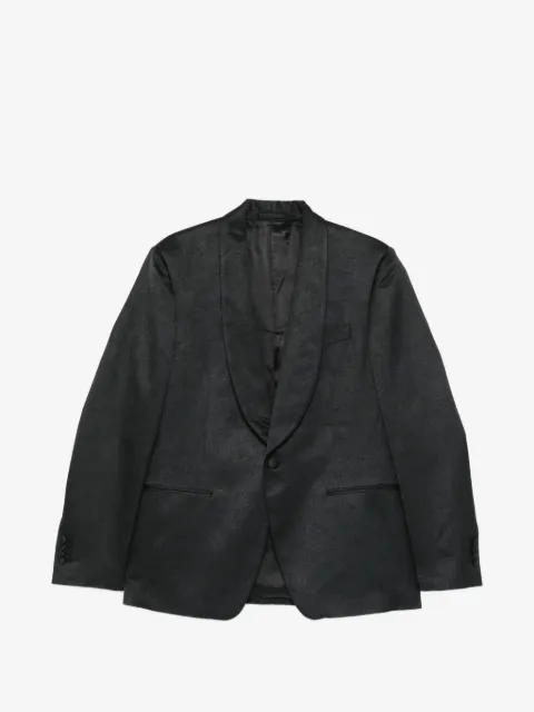 Lardini Blazer monopetto con revers a scialle