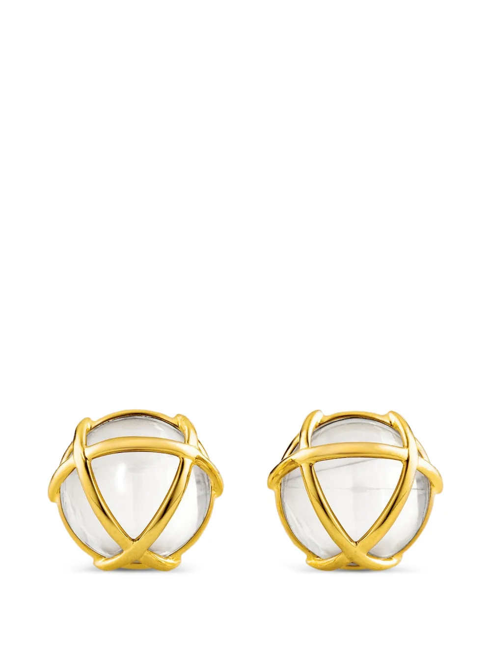 VERDURA VIP 18K yellow gold caged earrings - Oro