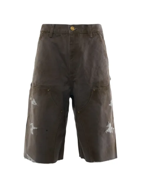 Maison MIHARA YASUHIRO shorts con trabillas