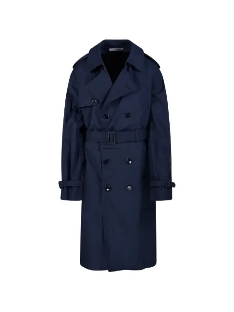 E.L.V DENIM Hackney belted double-breasted trench coat