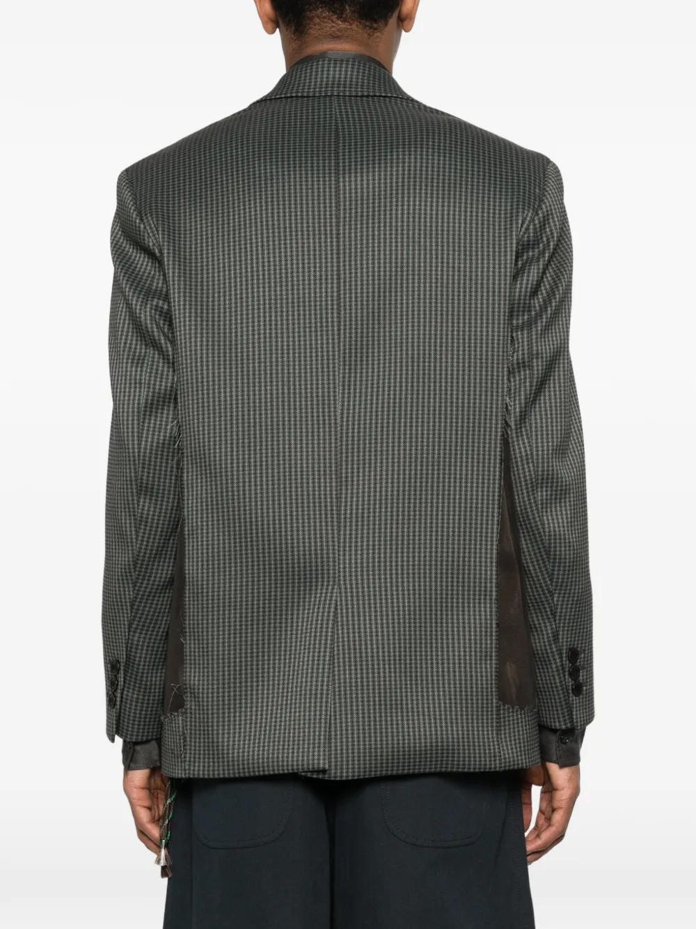 Andersson Bell Blazer met doorzichtig vlak Groen