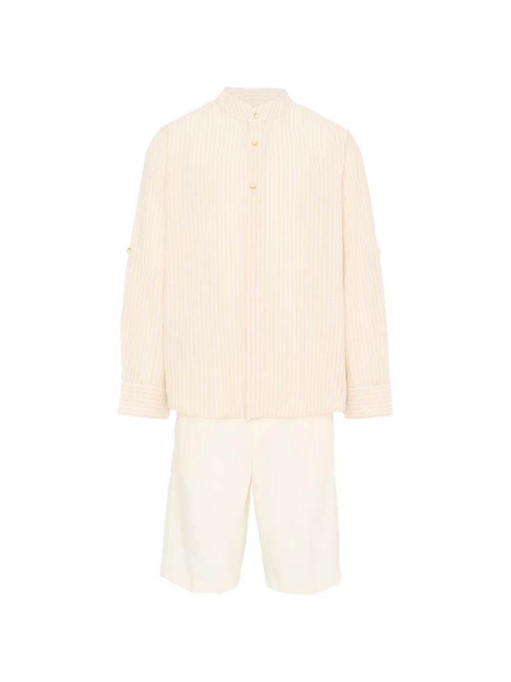 Mayoral striped shorts set - Toni neutri