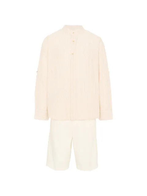 Mayoral set de shorts con motivo de rayas