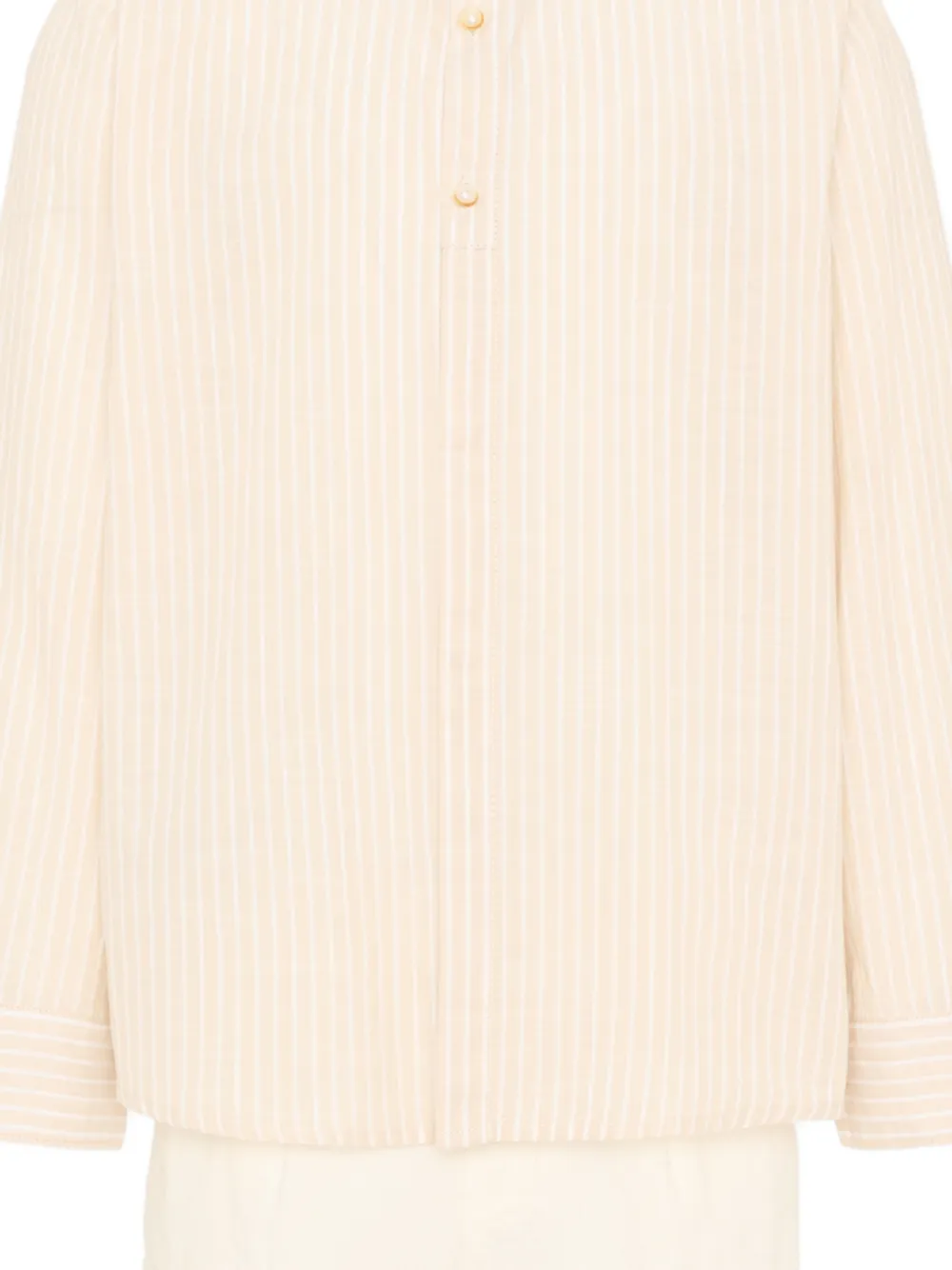  Mayoral Striped Shorts Set - Neutrals 