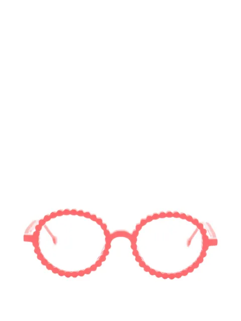 L.A. EYEWORKS round-frame glasses