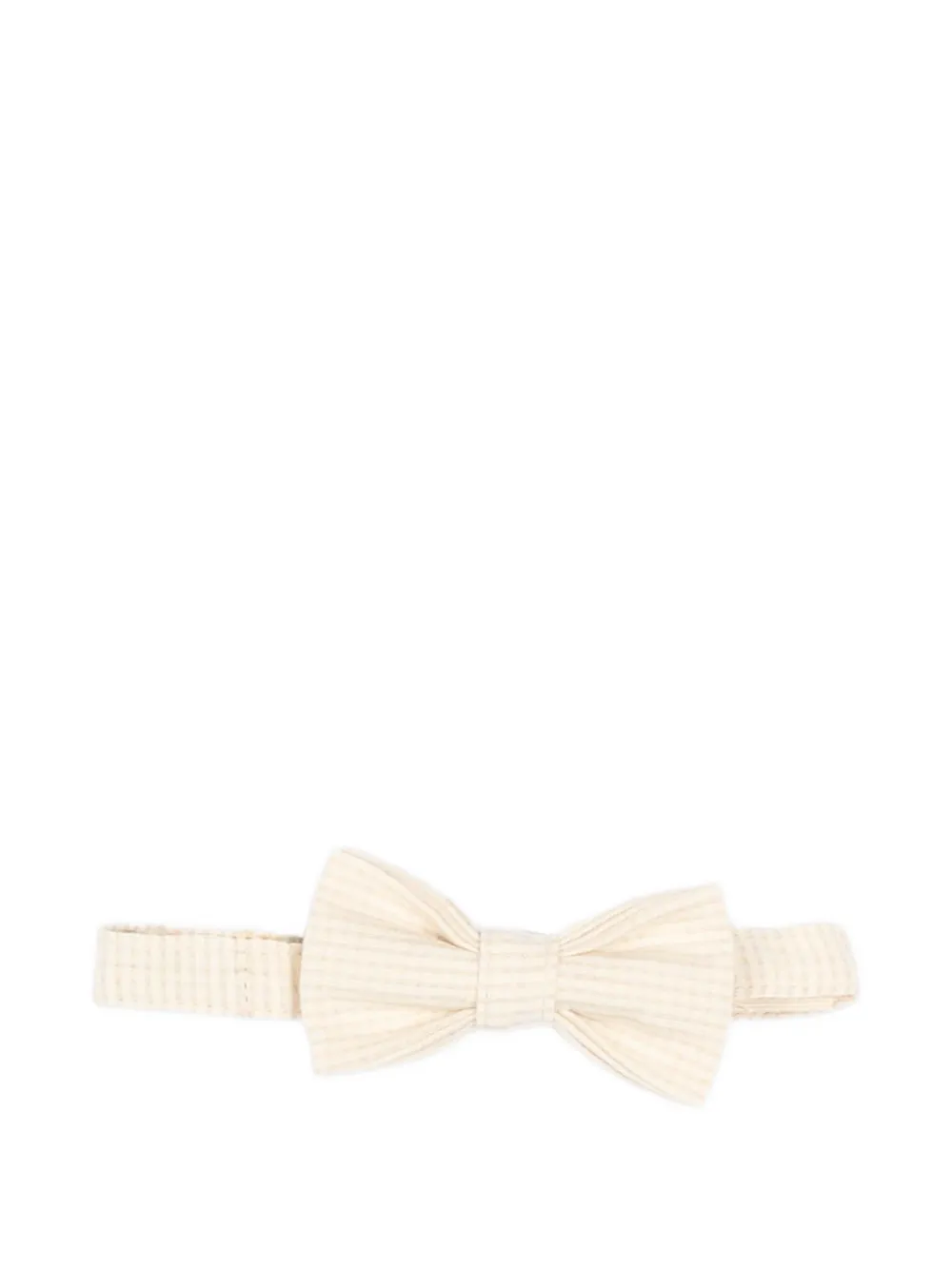 Mayoral Gestreepte vlinderstrik Beige
