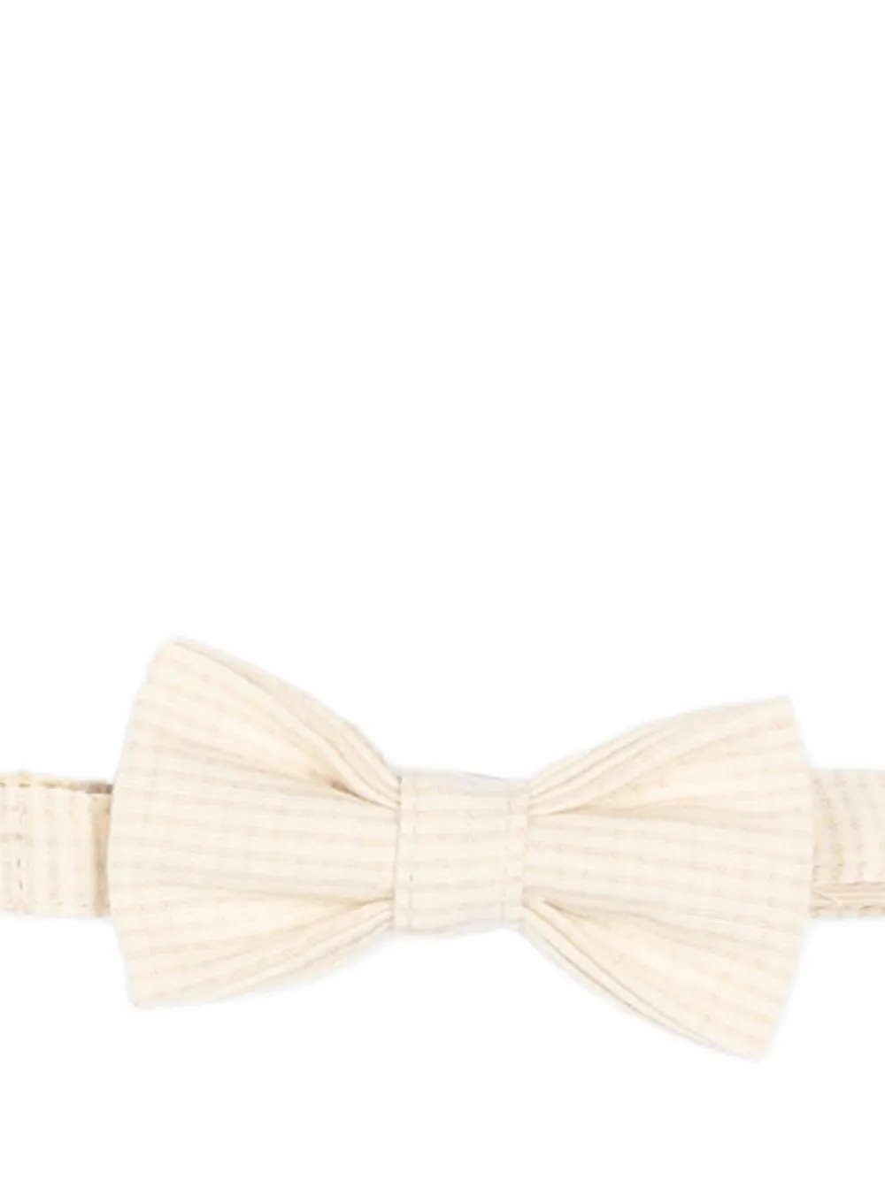Mayoral Gestreepte vlinderstrik Beige