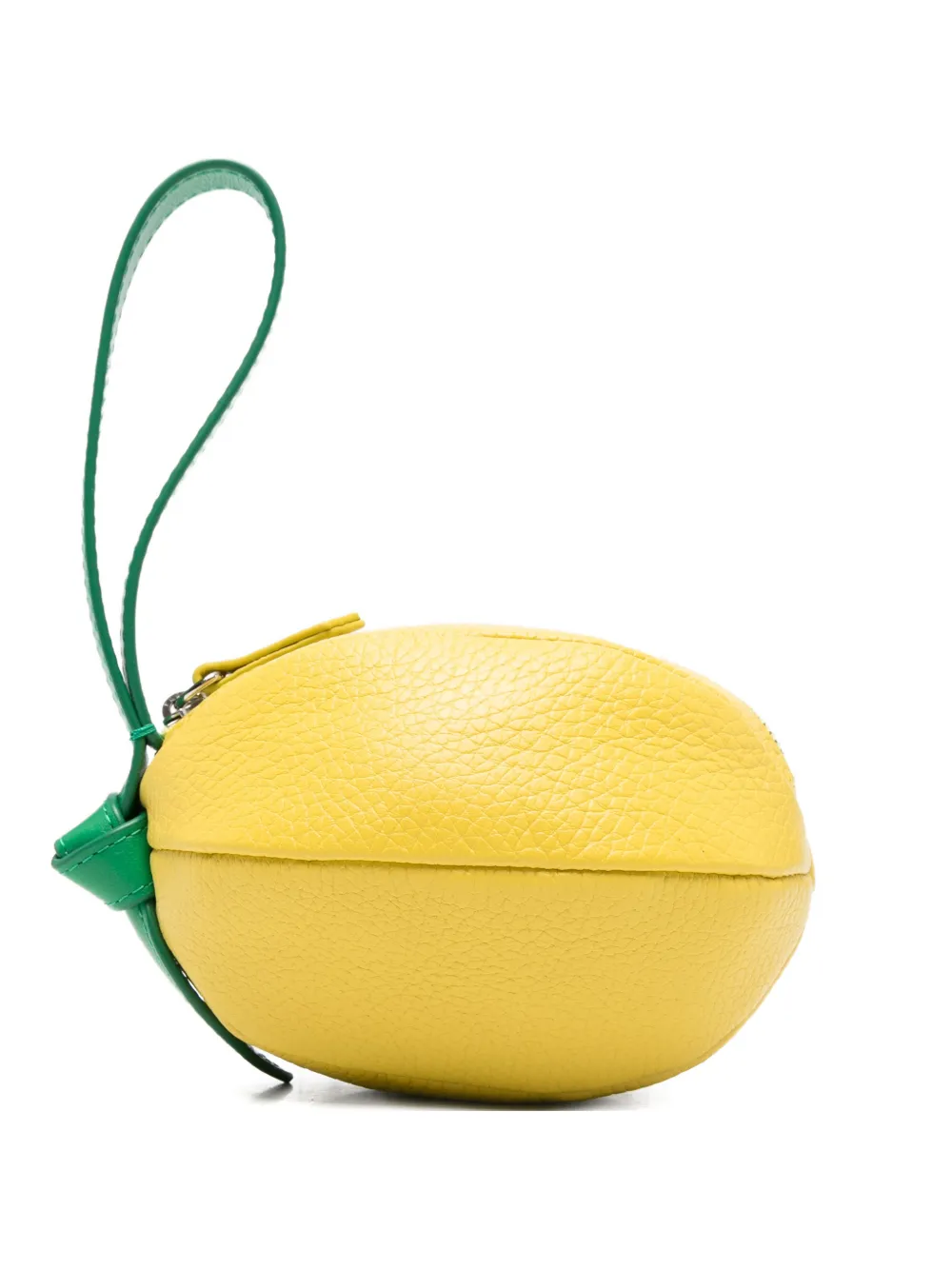 Hereu lemon-design mini clutch bag - Giallo