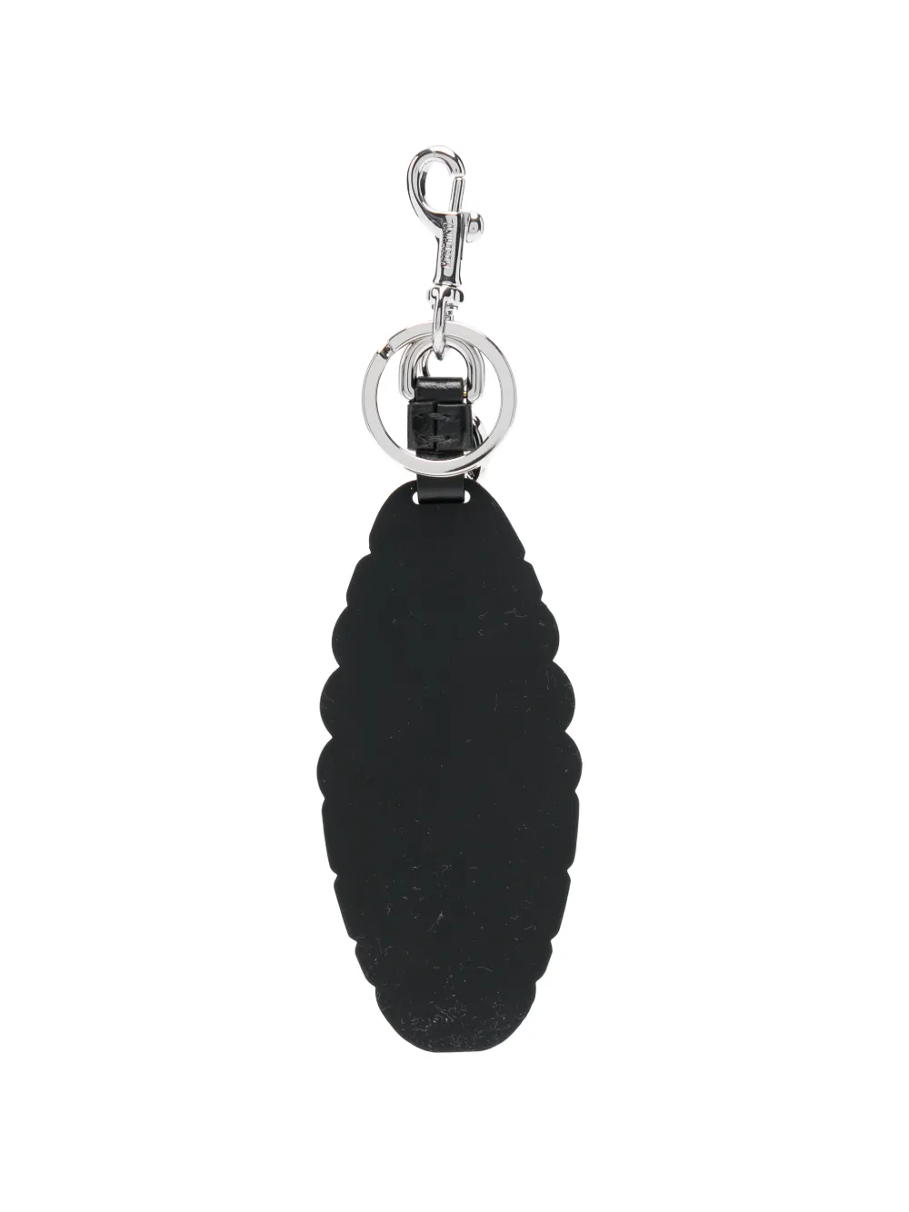  Moschino Logo-detail Keyring - Black 