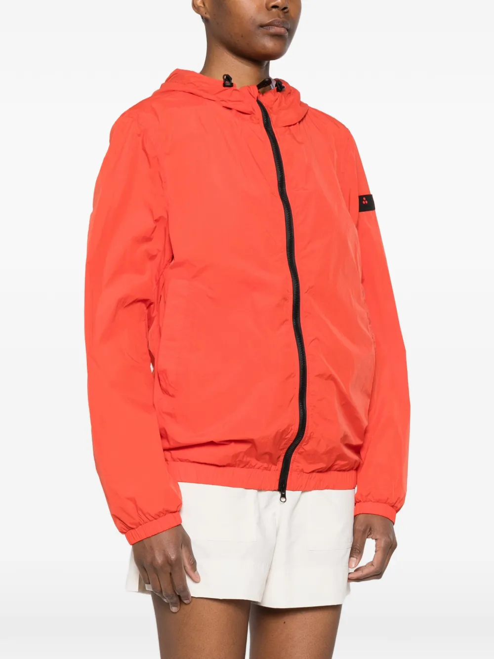  Peuterey Hooded Zip-up Jacket - Orange 