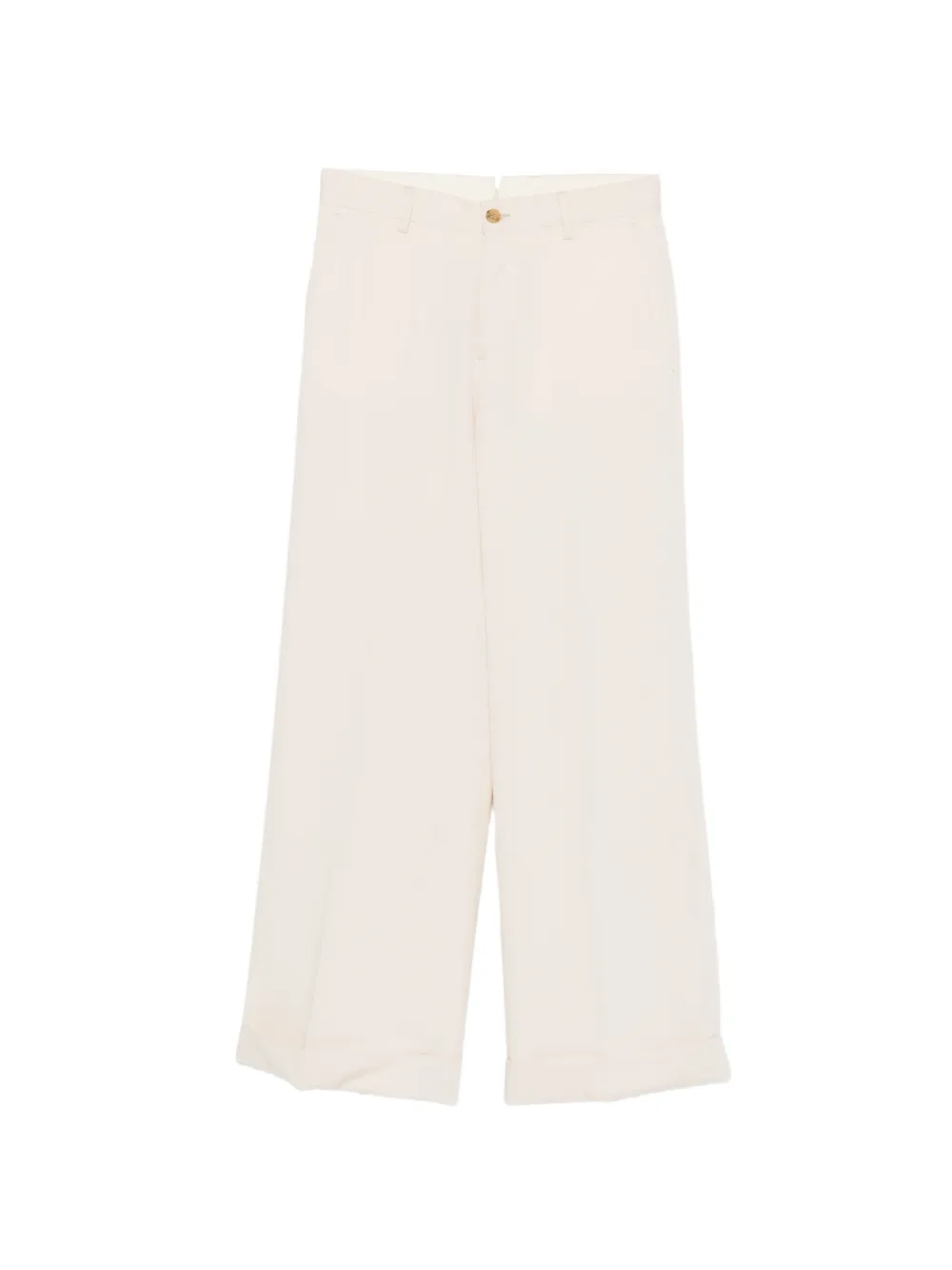 L.B.M. 1911 rolled-cuff trousers - Nude