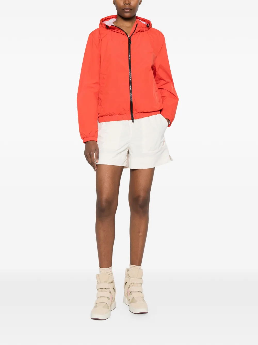  Peuterey Hooded Zip-up Jacket - Orange 