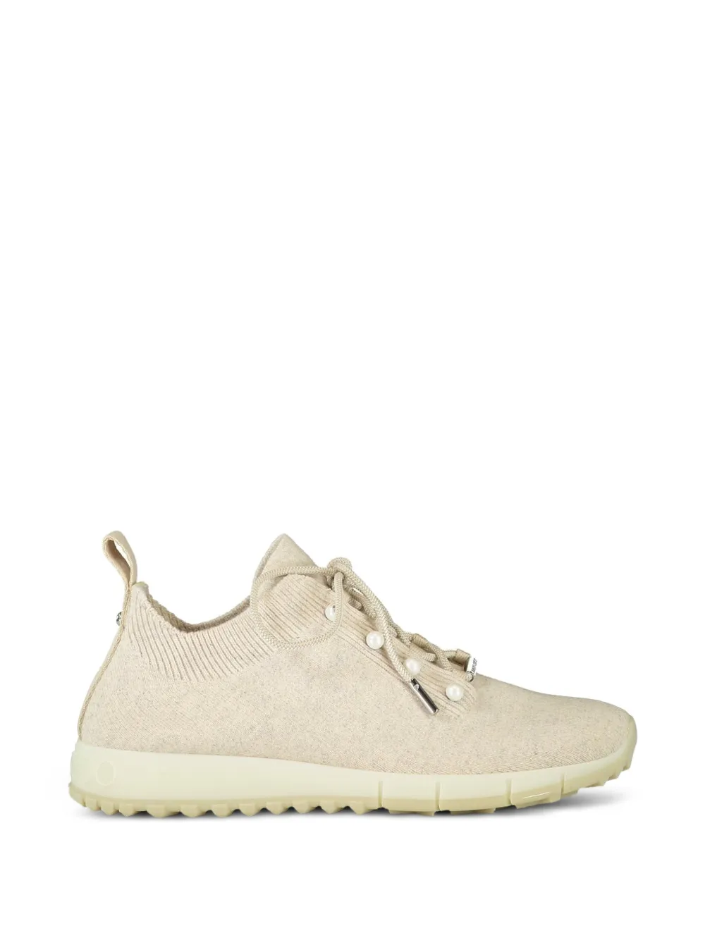 Jimmy Choo Veles sneakers met kralen Beige