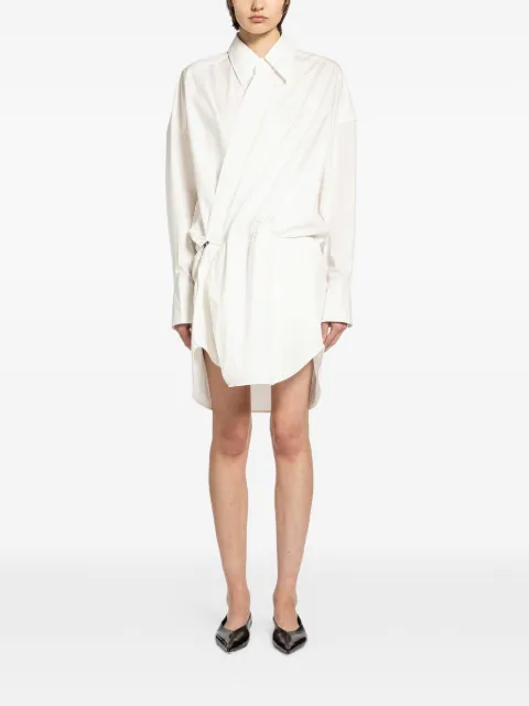 Petar Petrov cross-over mini shirt dress