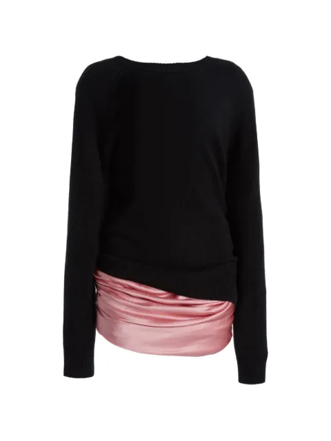 Christopher Esber Monument cummerbund silk mini dress