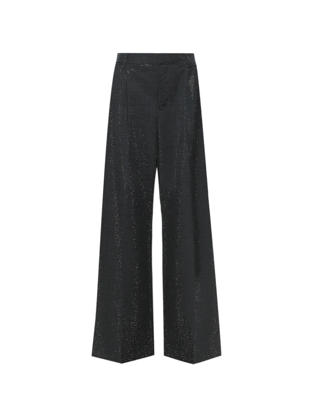 Alexander Wang - Hotfix mid waist broek - dames - wol/mohair