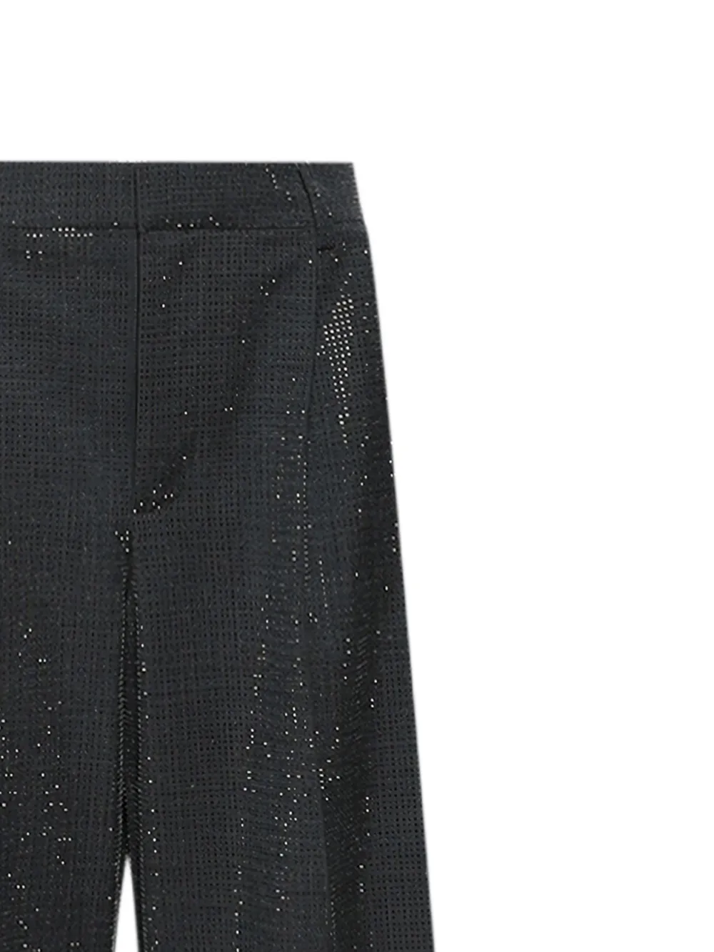 Alexander Wang Hotfix mid waist broek Grijs