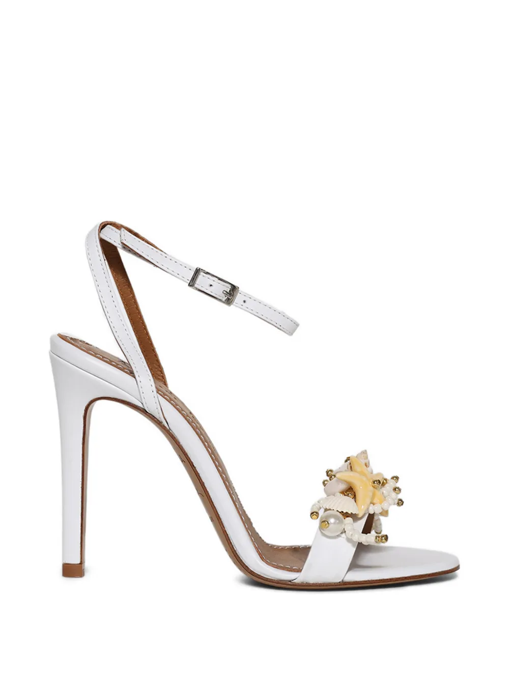  Alameda Turquesa Sirena Sandals - White 