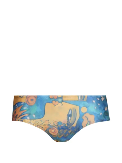 Donde Esteban printed bikini bottom