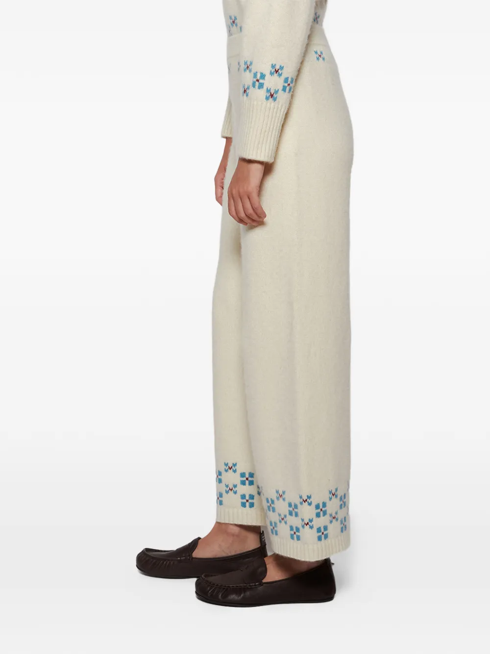Calle Del Mar Fair Isle broek Beige