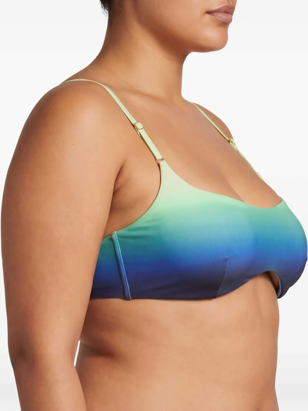 Casablanca Bikinitop met kleurverloop Blauw