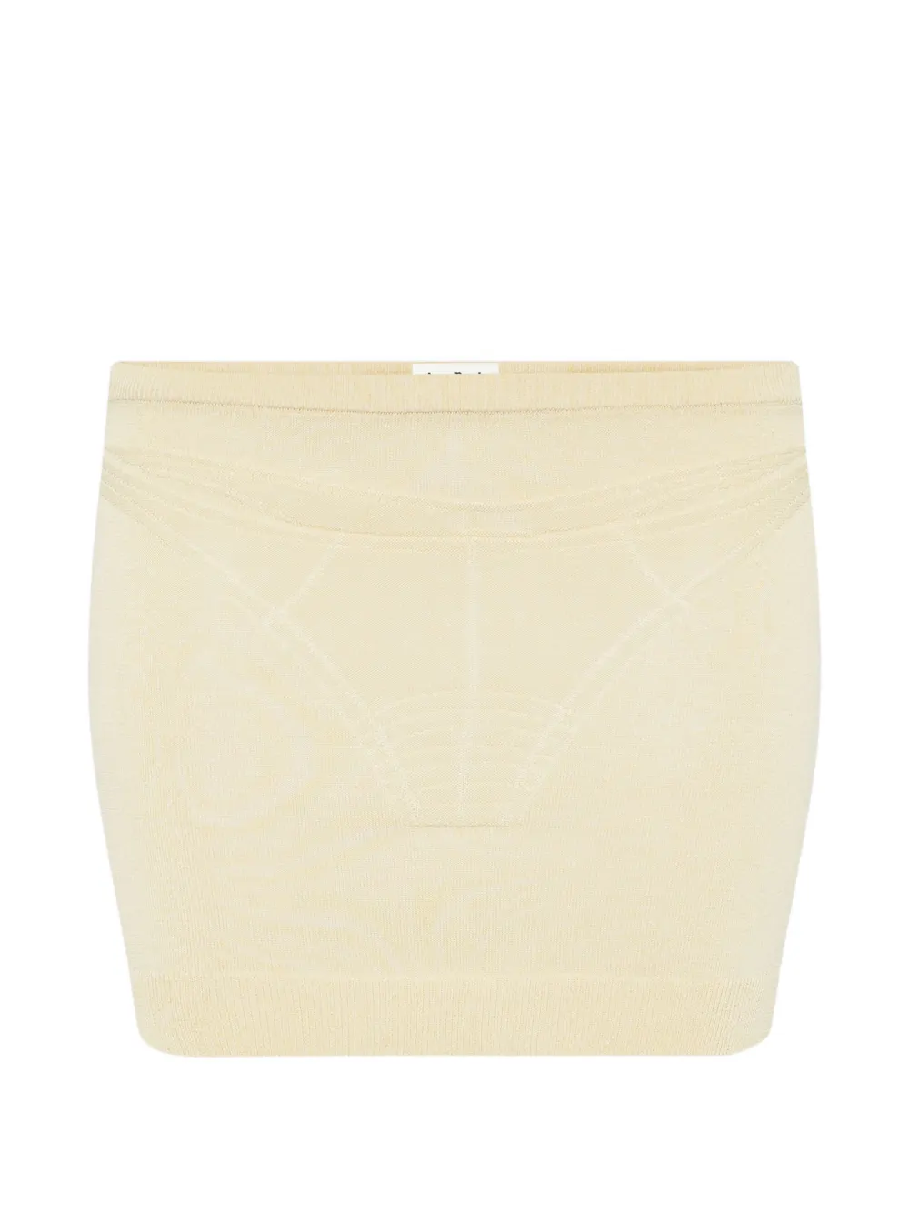 Jean Paul Gaultier Links-pattern Short Skirt In Brown