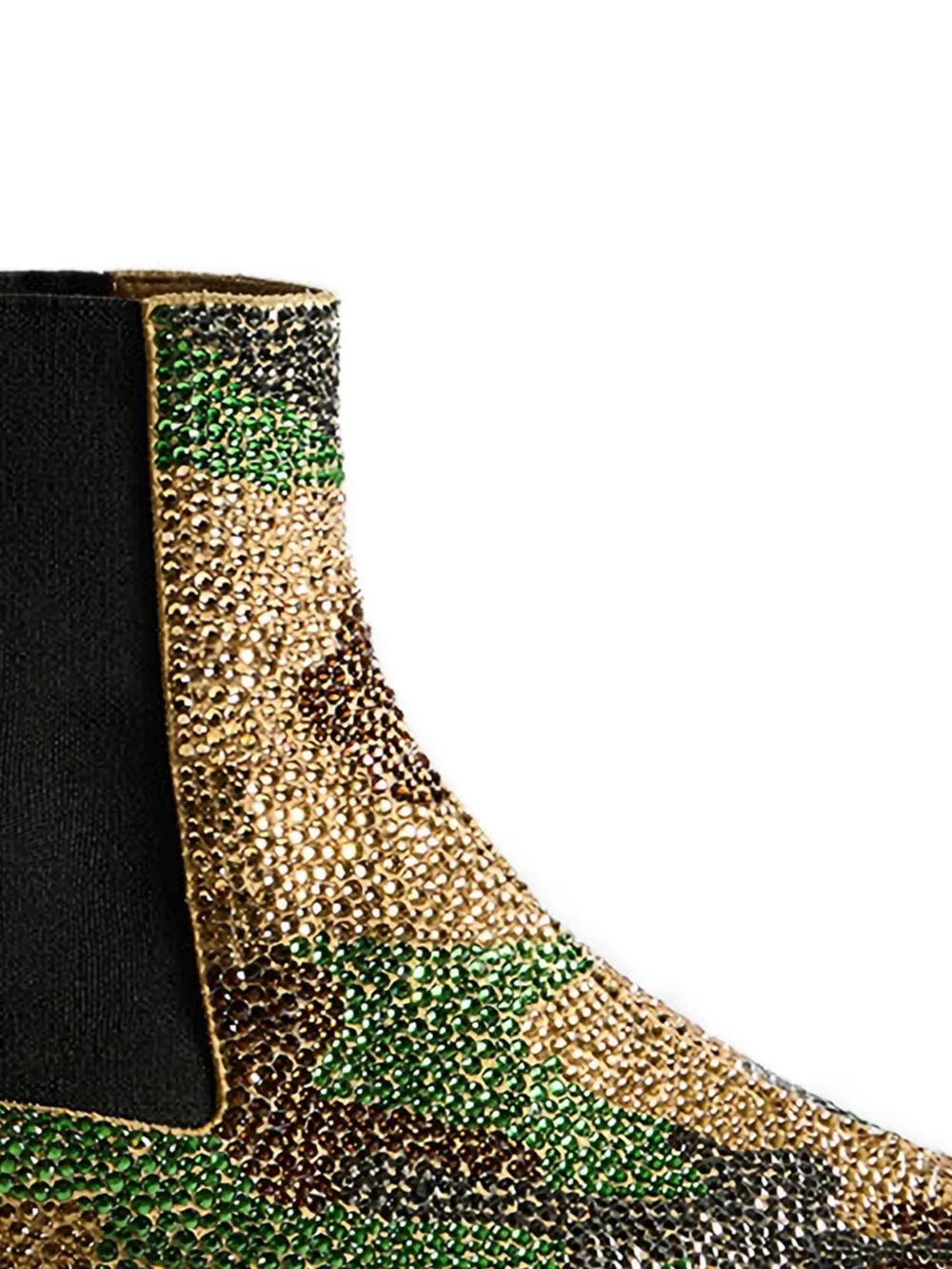 JW Anderson Chelsea laarzen verfraaid met glas Goud