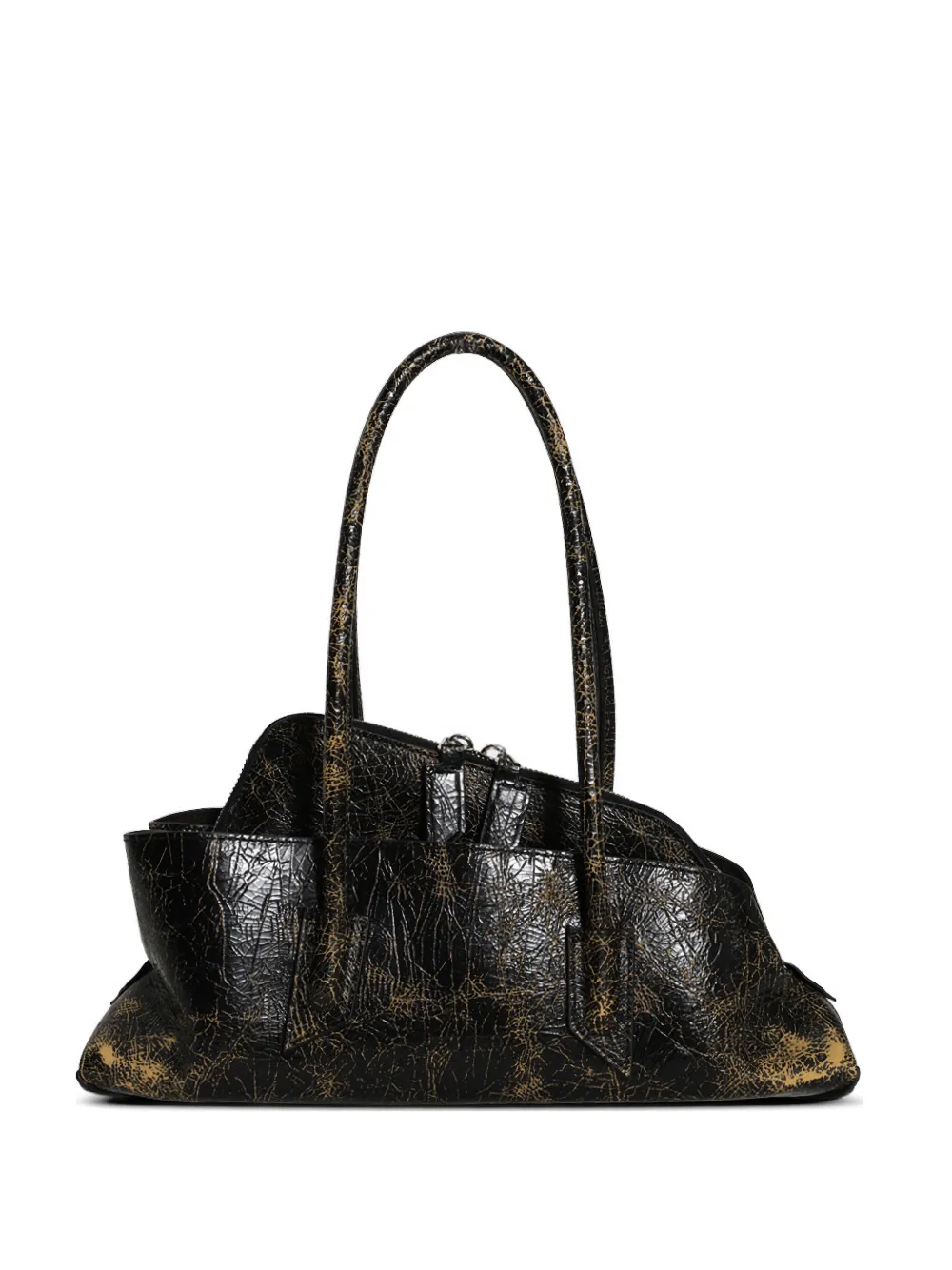 The Attico small La Passeggiata shoulder bag - Nero