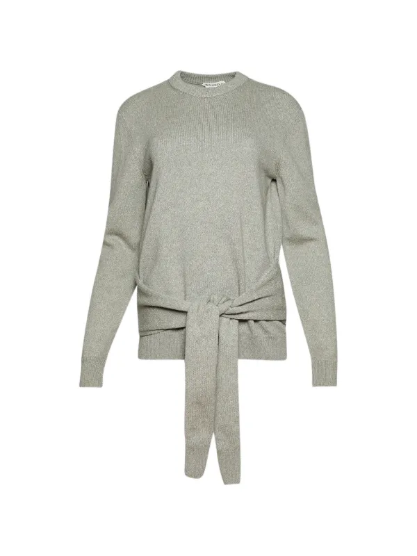 JW Anderson Waist Tie Jumper in Green