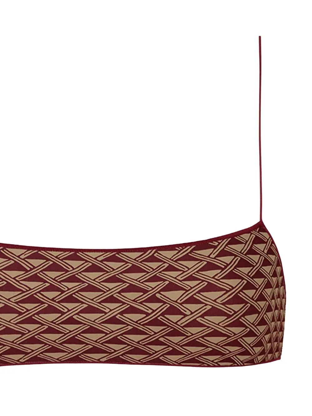  Tropic Of C The C Bralette Bikini Top - Brown 