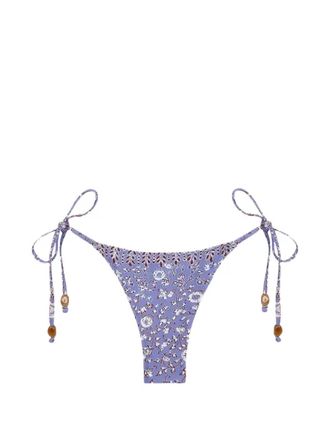 TROPIC OF C Praia floral-print bikini bottoms