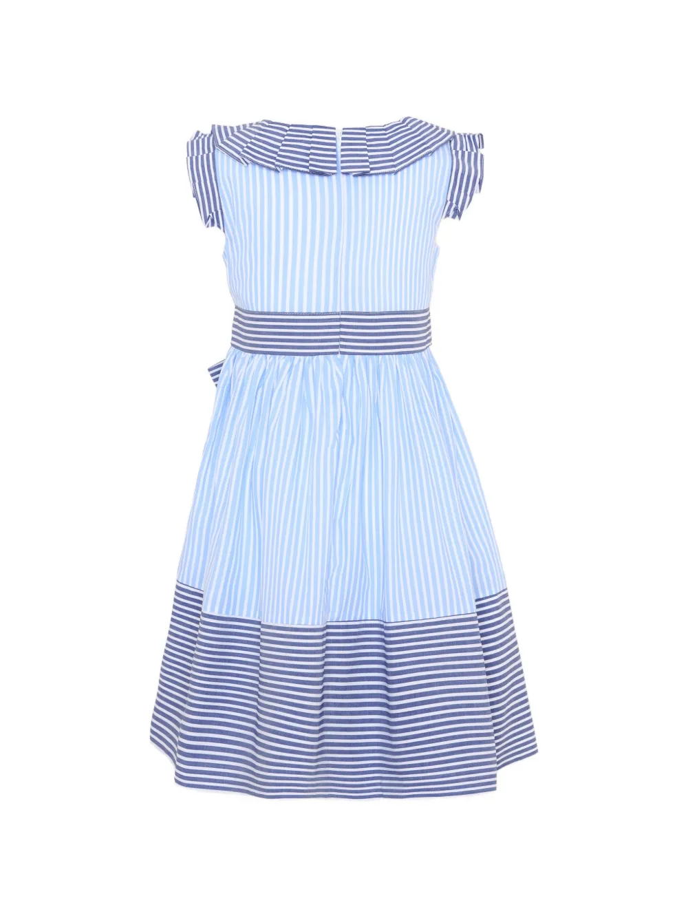 Patachou Jurk met ruches Blauw