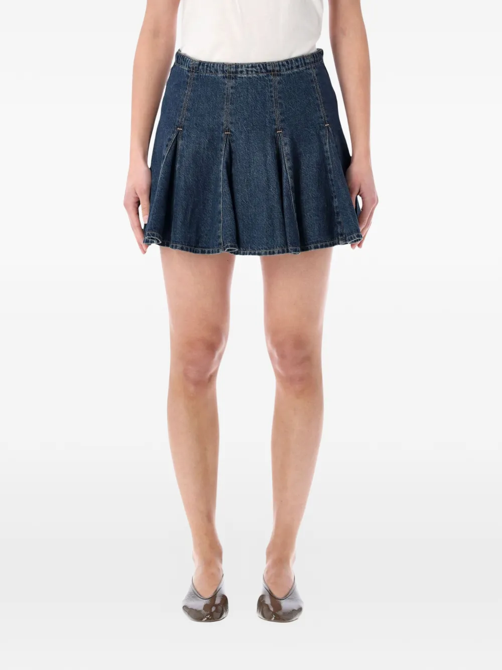 Levi's godet mini skirt - Blu