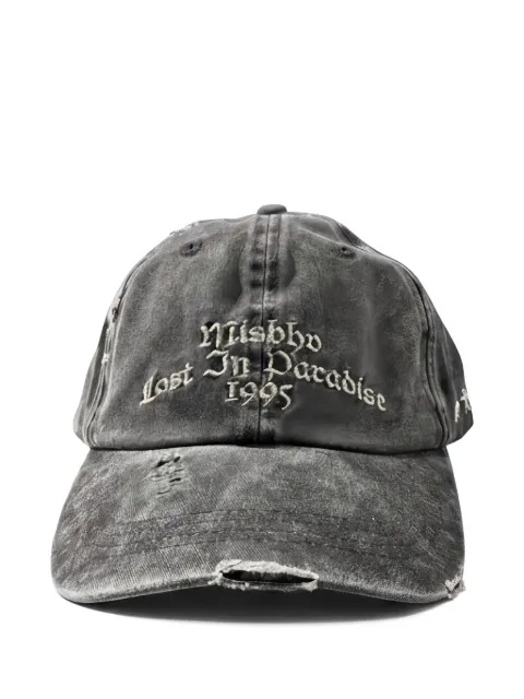 MISBHV embroidered distressed cap