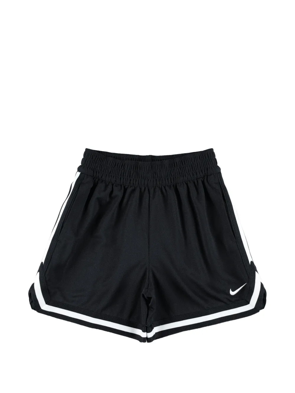 Nike Kids logo-detail basketball shorts - Nero
