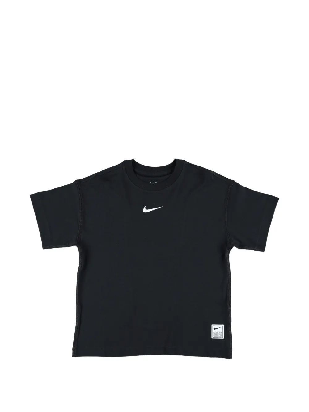Nike Kids logo-detail T-shirt - Schwarz