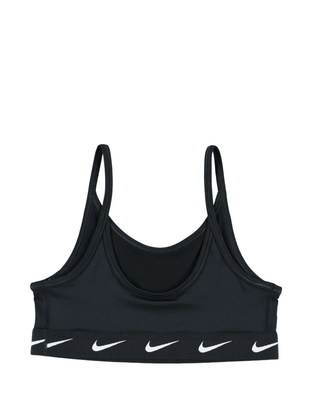 logo band sports bra