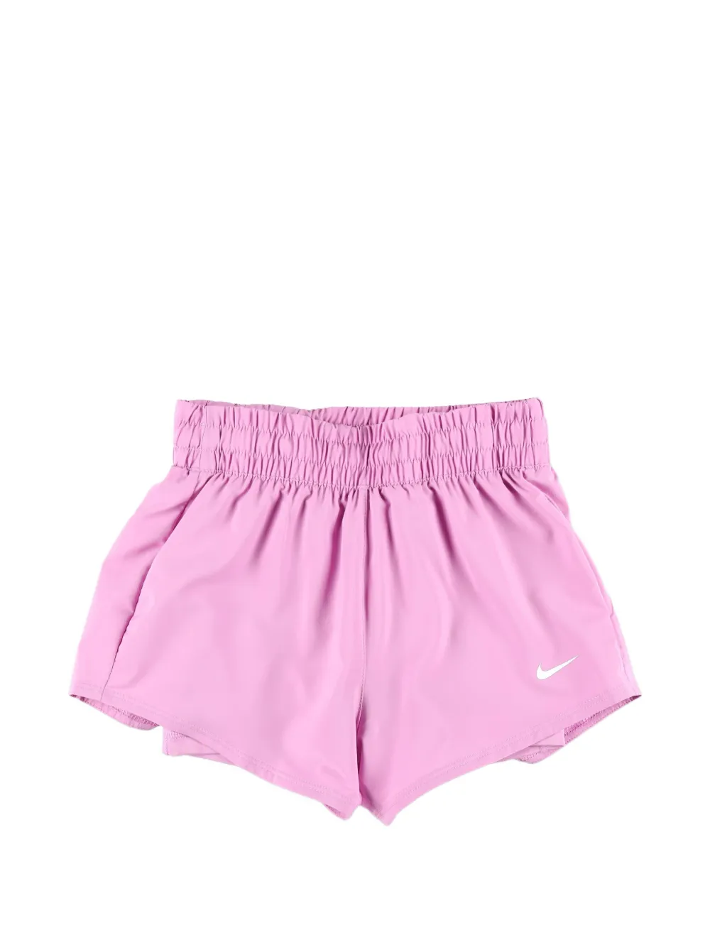 Nike Kids logo-detail shorts - Rosa