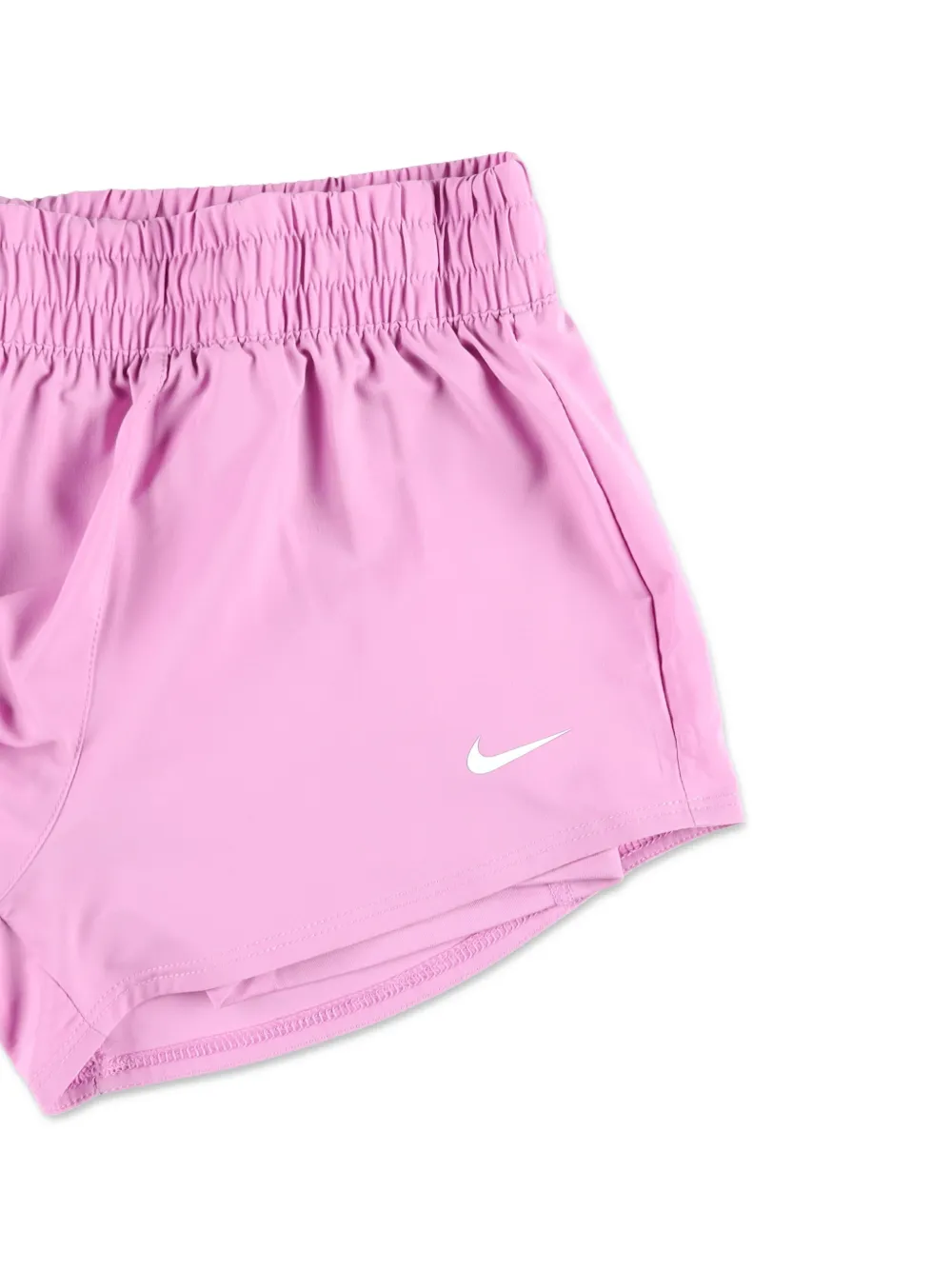  Nike Kids Logo-detail Shorts - Pink 