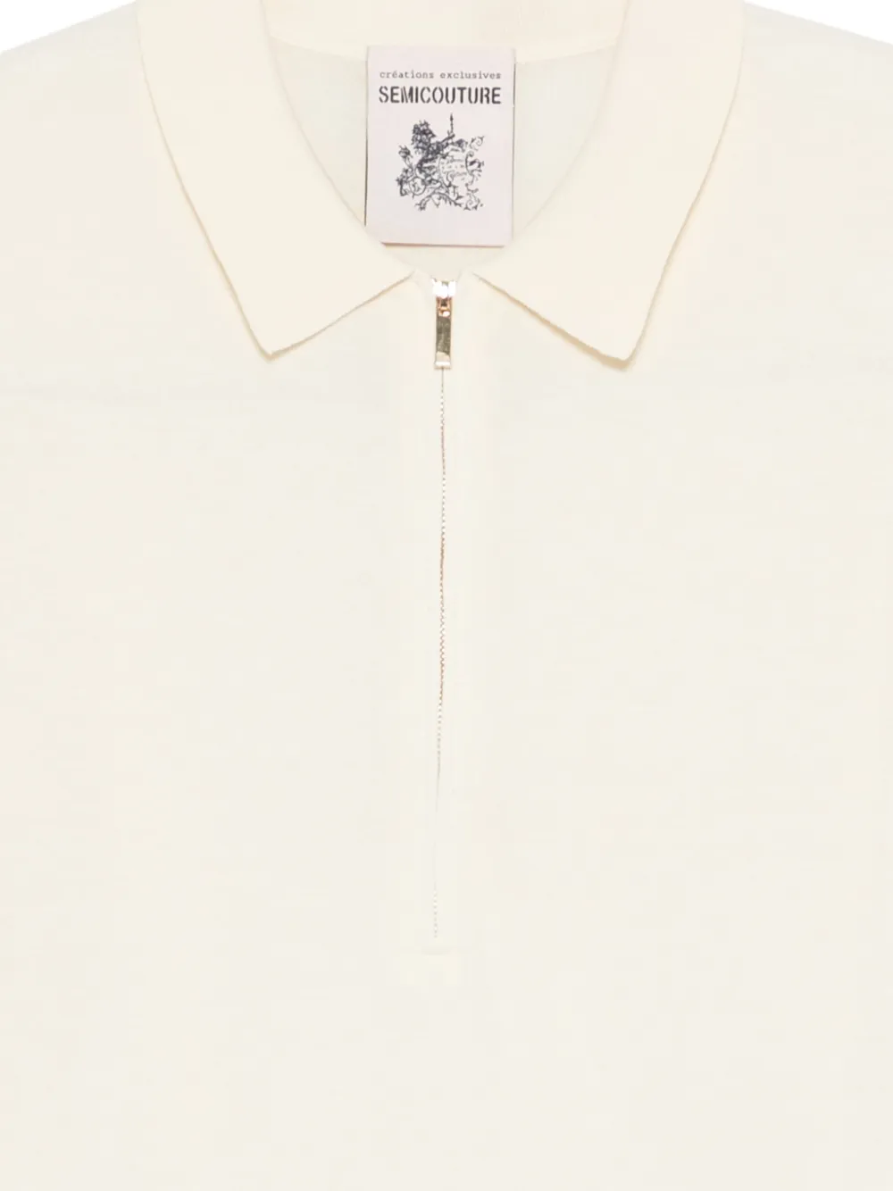 Half-Zip Polo Top