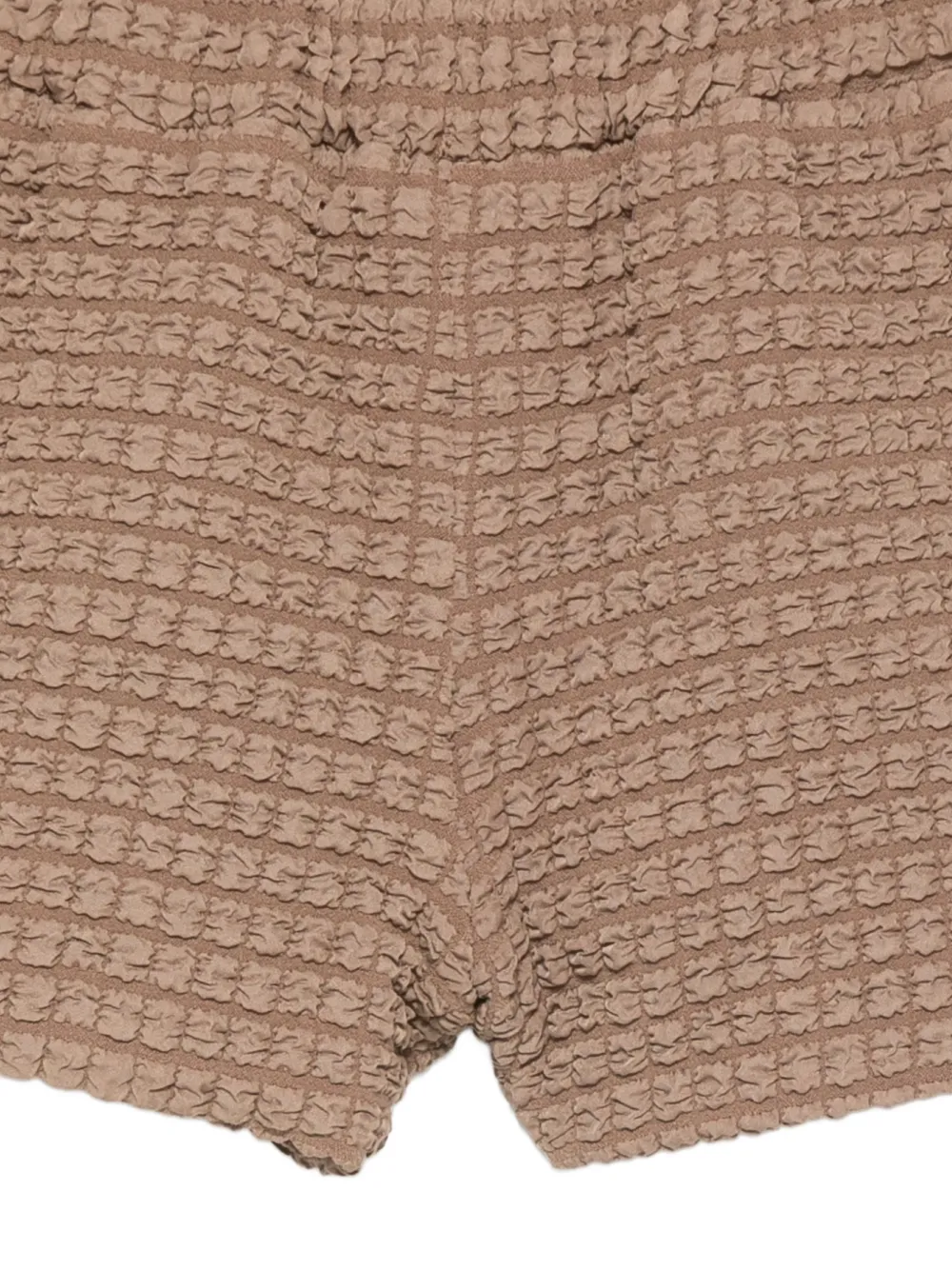 Douuod Kids Shorts met textuur Bruin