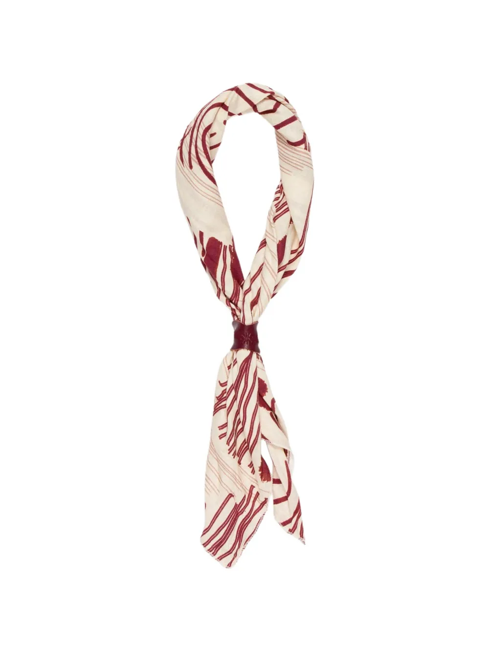 Manuel Ritz Kids printed scarf - Toni neutri