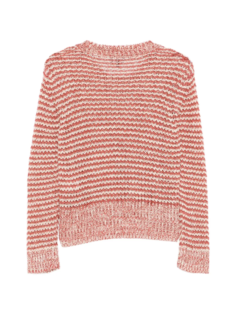  Giorgio Armani Open-knit Sweater - Red 