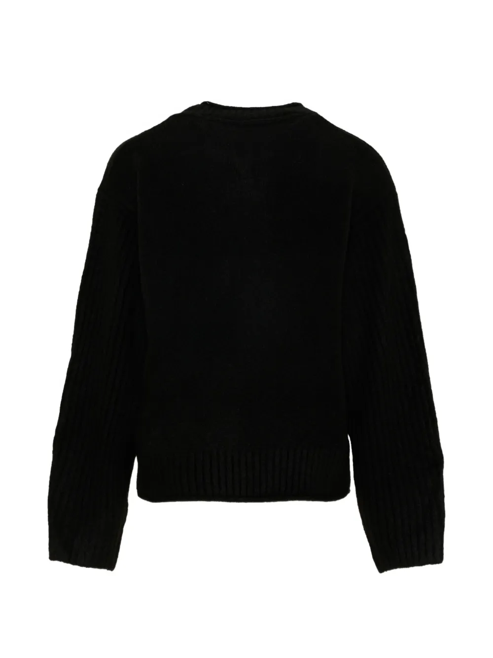  Tommy Hilfiger Junior Flag-logo Sweater - Black 
