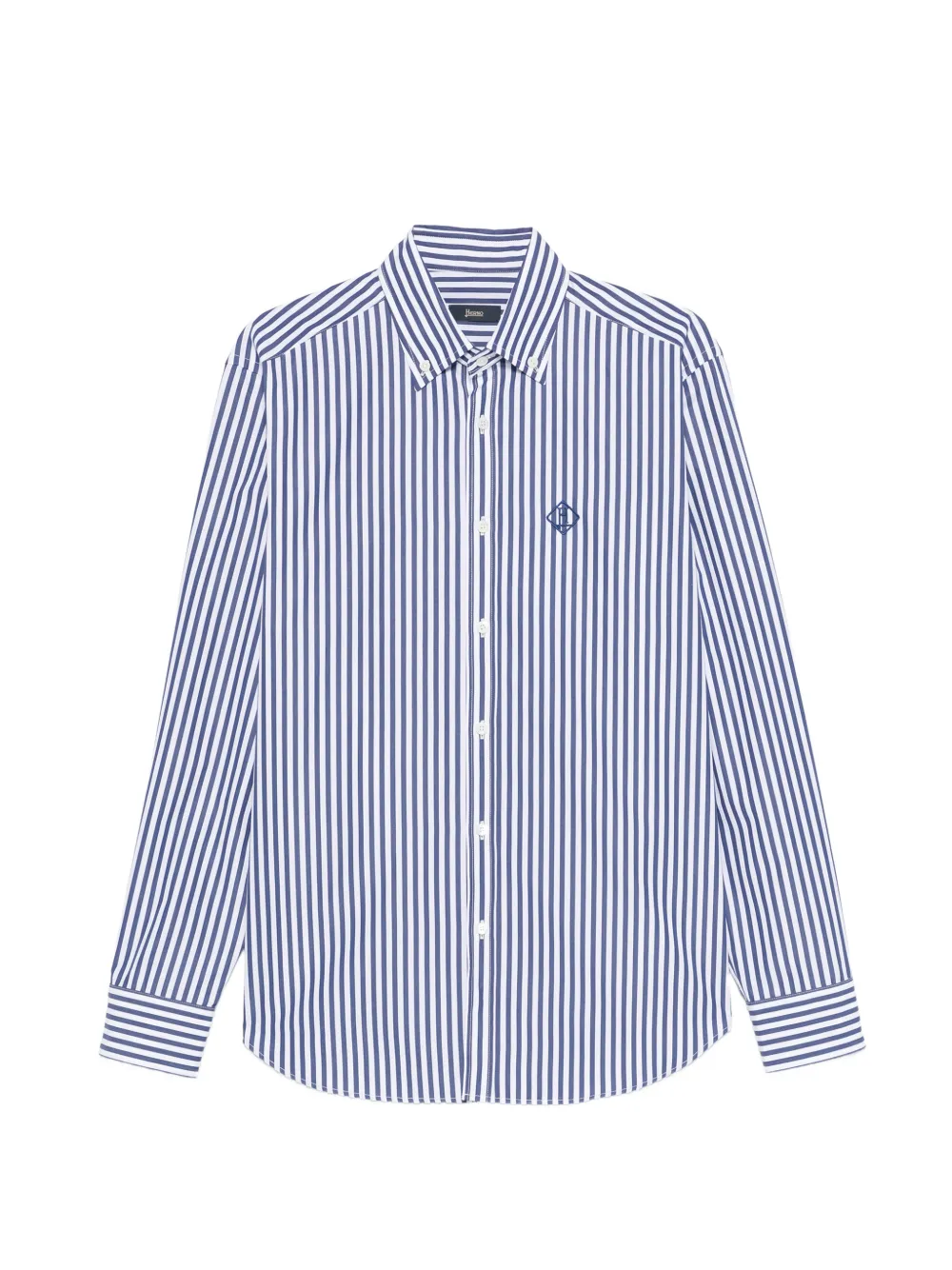 Herno Camicia a righe a maniche lunghe - Blu