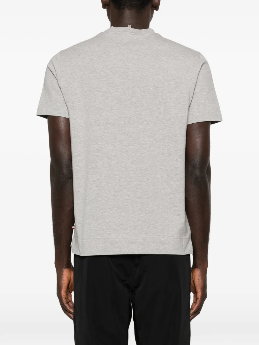 Moncler Grenoble T-shirt met logo Grijs